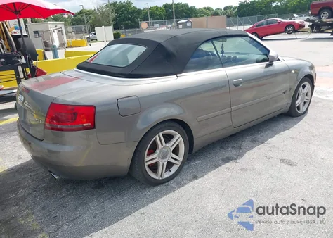 2007 Audi A4 2.0T z USA, uszkodzony, nr VIN WAUAF48H47K027346